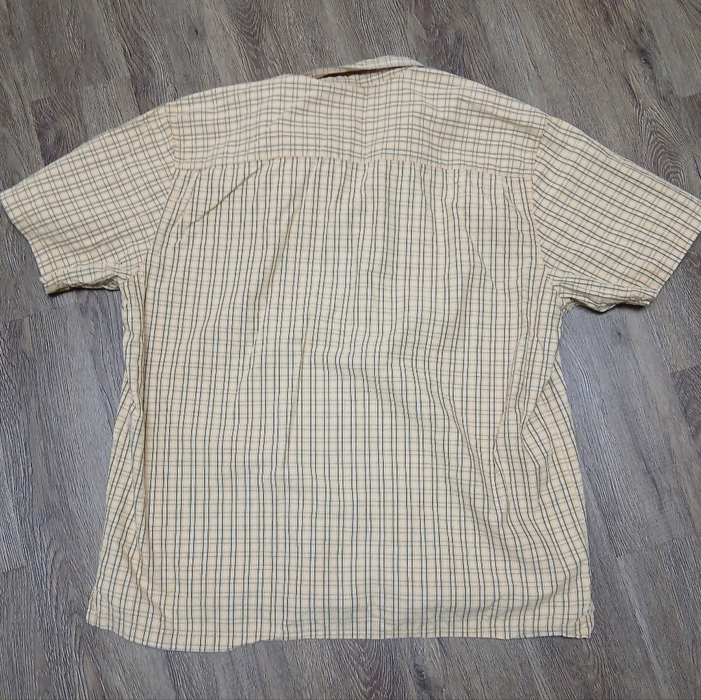Aeropostale Men's Size X Large Beige Checkered Shirt - Picture 5 of 5